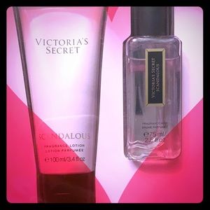 Victoria secret scandalous lotion / mist